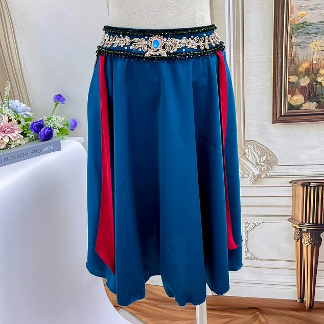 زي باليه مكون من قطعتين باللون الأزرق المخضر | R1212
