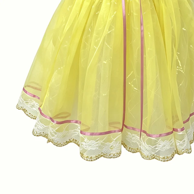 Girls Blue with Yellow Character Ballet Dress | XGZ0250